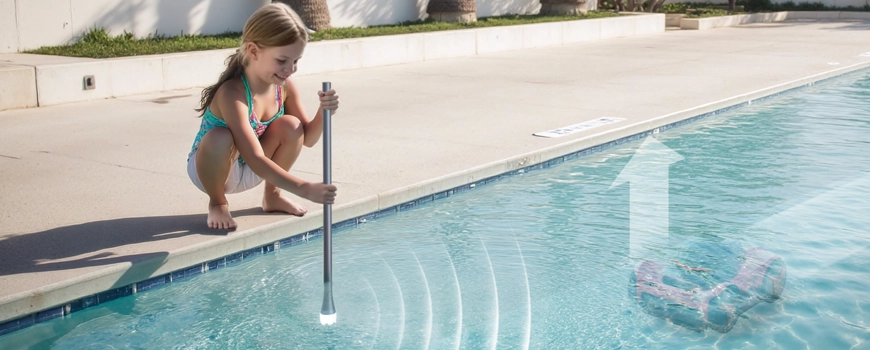 stick de recolha do robot de piscina